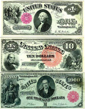 Legal Tender/United States Notes Series 1880